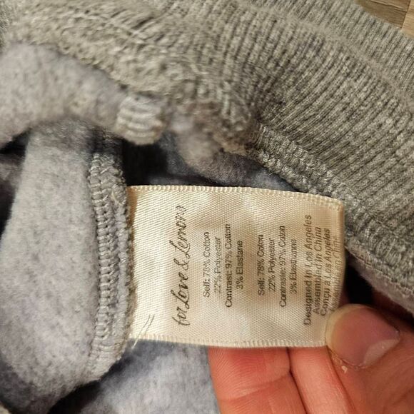 For Love and Lemons Gray Sweatshirt size XS - Picture 8 of 9